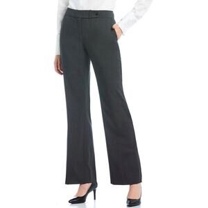 CALVIN KLEIN Gray Button Dress Pants